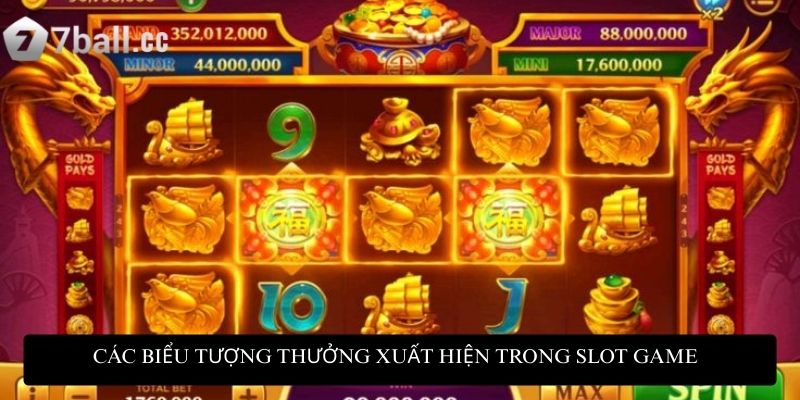 Nổ Hũ Thần Tài - Bí quyết quay hũ đổi thưởng đỉnh cao 3 Các biểu tượng thưởng xuất hiện trong slot game