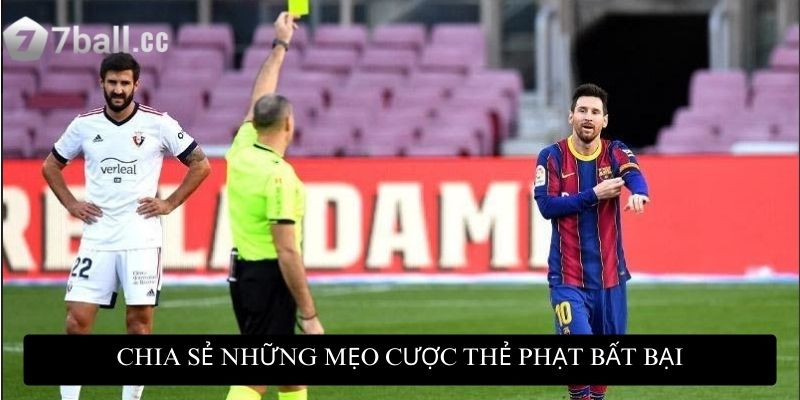 Chia sẻ những mẹo cược thẻ phạt bất bại