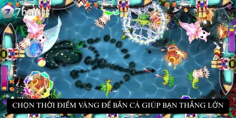 Bắn Cá Koi: Cuộc phiêu lưu kịch tính dưới lòng đại dương 4 Chọn thời điểm vàng để bắn cá giúp bạn thắng lớn