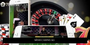 Sảnh casino AG: Trải nghiệm giải trí đỉnh cao tại 77ball